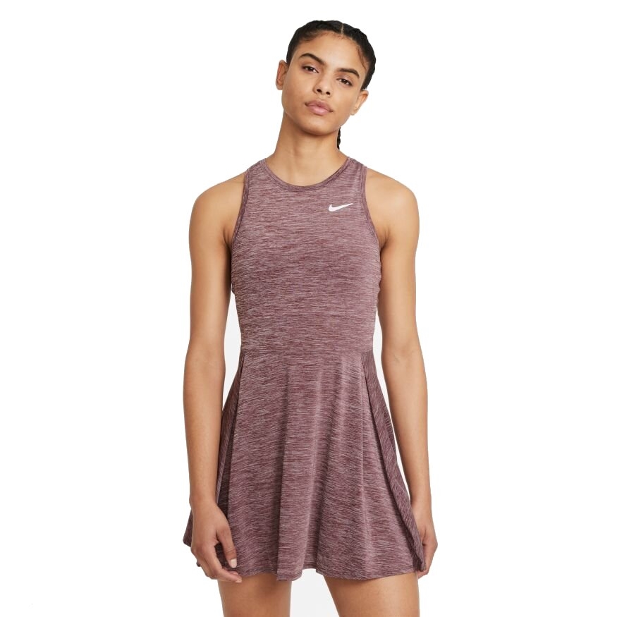 Nike Court Dri-Fit Advantage Dress Dark Beetroot/White - OLD
